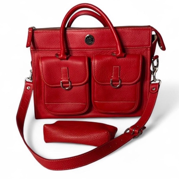 Dooney & Bourke Handbags - Dooney & Bourke Red Satchel Bag